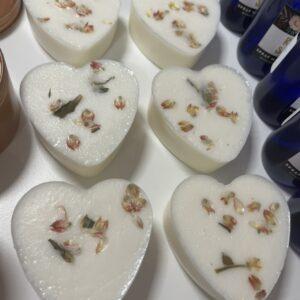 HEART SHAPED GOATS MILK SOAP